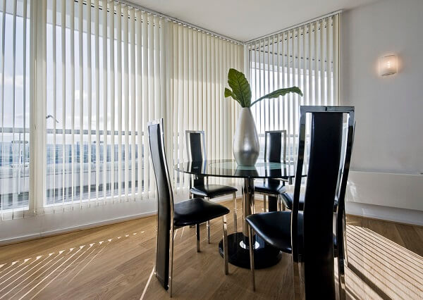 Designer vertical blinds Wellington